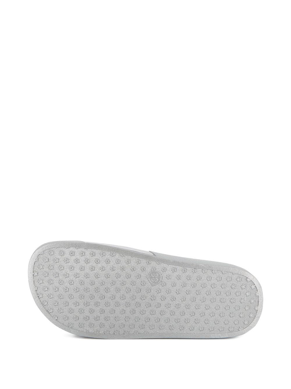 Sandali per bambina DKNY Kids argentate con punta aperta D62634 016 DKNY KIDS 