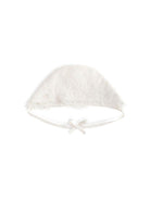 Cuffia per neonata Dolce & Gabbana Kids bianca con interti in pizzo L0EGC0 LA086 W0111 DOLCE & GABBANA KIDS 