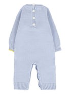 Tuta intera per neonato Gensami kids blu con applicazione TU-ALP-WE SKY BLUE GENSAMI 