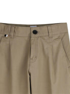 Pantaloni per bambino Boss Kids beige con plissé J52912 295 BOSS KIDS 
