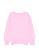 Felpa per bambina Moschino Kids rosa con stampa grafica Teddy Bear HDF06OLDA25 51473 MOSCHINO KIDS 