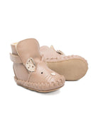 Stivali per neonata Donsje beige con motivo a muso di topo 1028124 LE130 DONSJE 