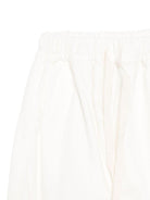 Pantaloni per neonato Album di Famiglia Kids bianchi con polsini elasticizzati 25W23389 M ALBUM DI FAMIGLIA 