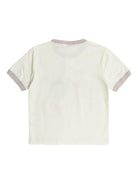 T-shirt per bambina Bonpoint bianca con paillettes C06GTSK00003 102 BONPOINT KIDS 