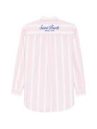 Camicia per donna MC2 Saint Barth multicolore con logo sul retro BRIG001 00897L MC2 ST. BARTH 