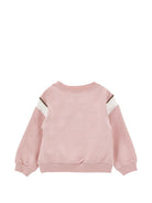 Felpa per bambina Monnalisa Kids x Pixar rosa con stampa e cristalli 19H600NP 8006 094F MONNALISA KIDS 