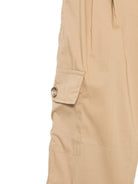 Pantaloni cargo per bambino Paolo Pecora Kids beige con tasche abbottonate PP4316 BEIGE PAOLO PECORA KIDS 