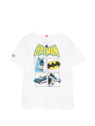 T-shirt per bambino MC2 Saint Barth Kids con stampa batman sul retro PRL0001 03767L MC2 ST. BARTH KIDS 