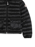 Piumino Lans per bambina Moncler Enfant nero con fodera in longue saison L19541A00032597YF 999 MONCLER KIDS 