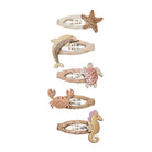 Set di cinque mollette per bambina Mimi & Lula multicolore con fantasie marine 182046-08 OCEAN MIMI & LULA KIDS 