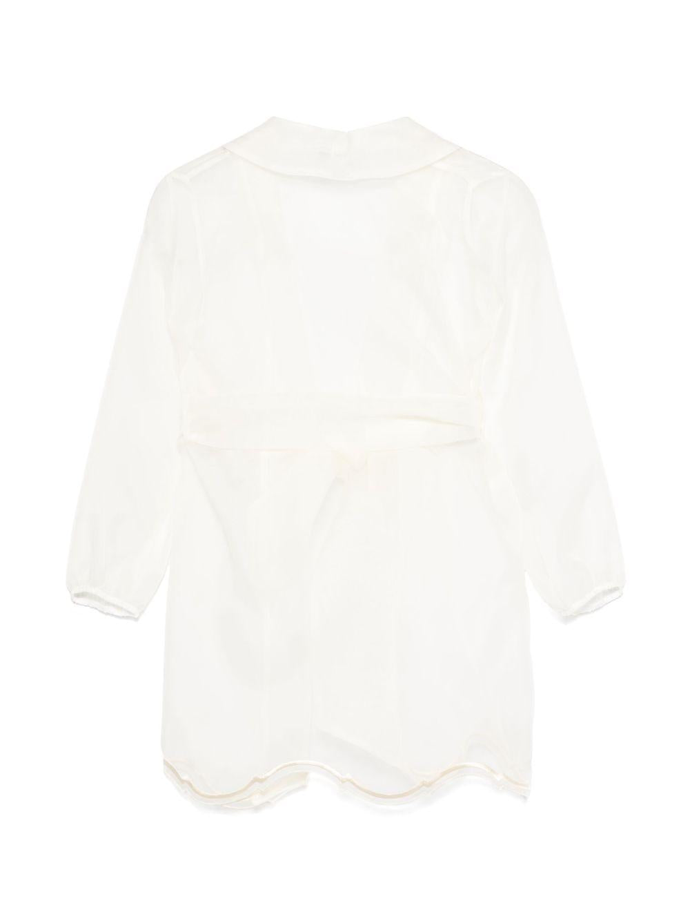 Giacca per bambina JESURUM BABY Valentina bianco con cintura VALENTINA VAR.20 JESURUM KIDS 