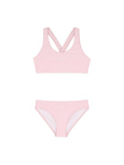 Bikini per bambina Givenchy Kids rosa con stampa logo H31218 44Z GIVENCHY KIDS 