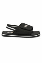 Sandali per bambino Boss Kids nero con dettaglio logo J53242 09B BOSS KIDS 