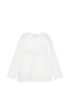 T-shirt per bambina Monnalisa Kids bianca con stampa grafica sul davanti 11H612 8201 0001 MONNALISA KIDS 