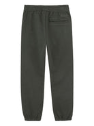 Joggers per bambino Lanvin Enfant verde con orli elasticizzati N30315 665 LANVIN 