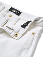 Pantaloni Ava per bambina Molo bianchi con rifinitura con occhielli 2S26I115 5636 MOLO KIDS 