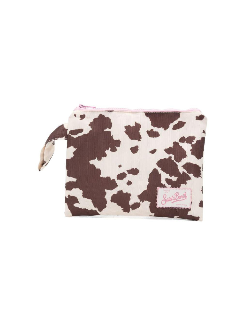 Pochette Pareasy MC2 Saint Barth animalier con stampa grafica muccata PARE0001 00961L MC2 ST. BARTH KIDS 