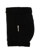 Shorts per bambina Douuod Kids nero con applicazione logo DY6B19 X0071 930 DOUUOD KIDS 