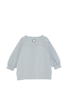 Felpa per bambina Douuod Kids azzurra con orlo svasato DY4A20 Z3728 60D DOUUOD KIDS 