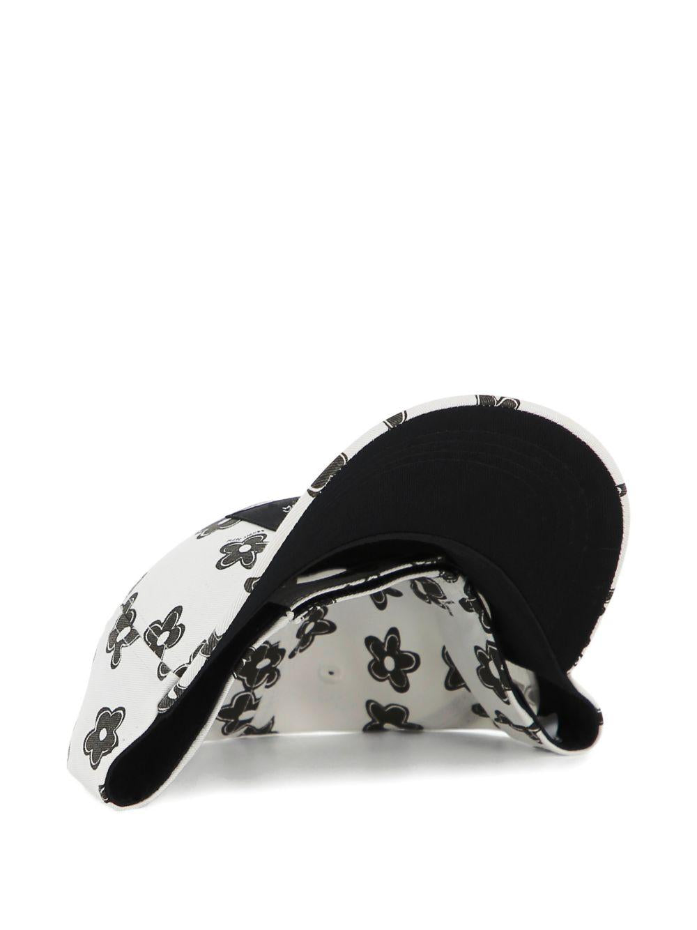 Cappello da baseball per bambina The Marc Jacobs Kids multicolore con stampa a fiori W60839 126 THE MARC JACOBS KIDS 