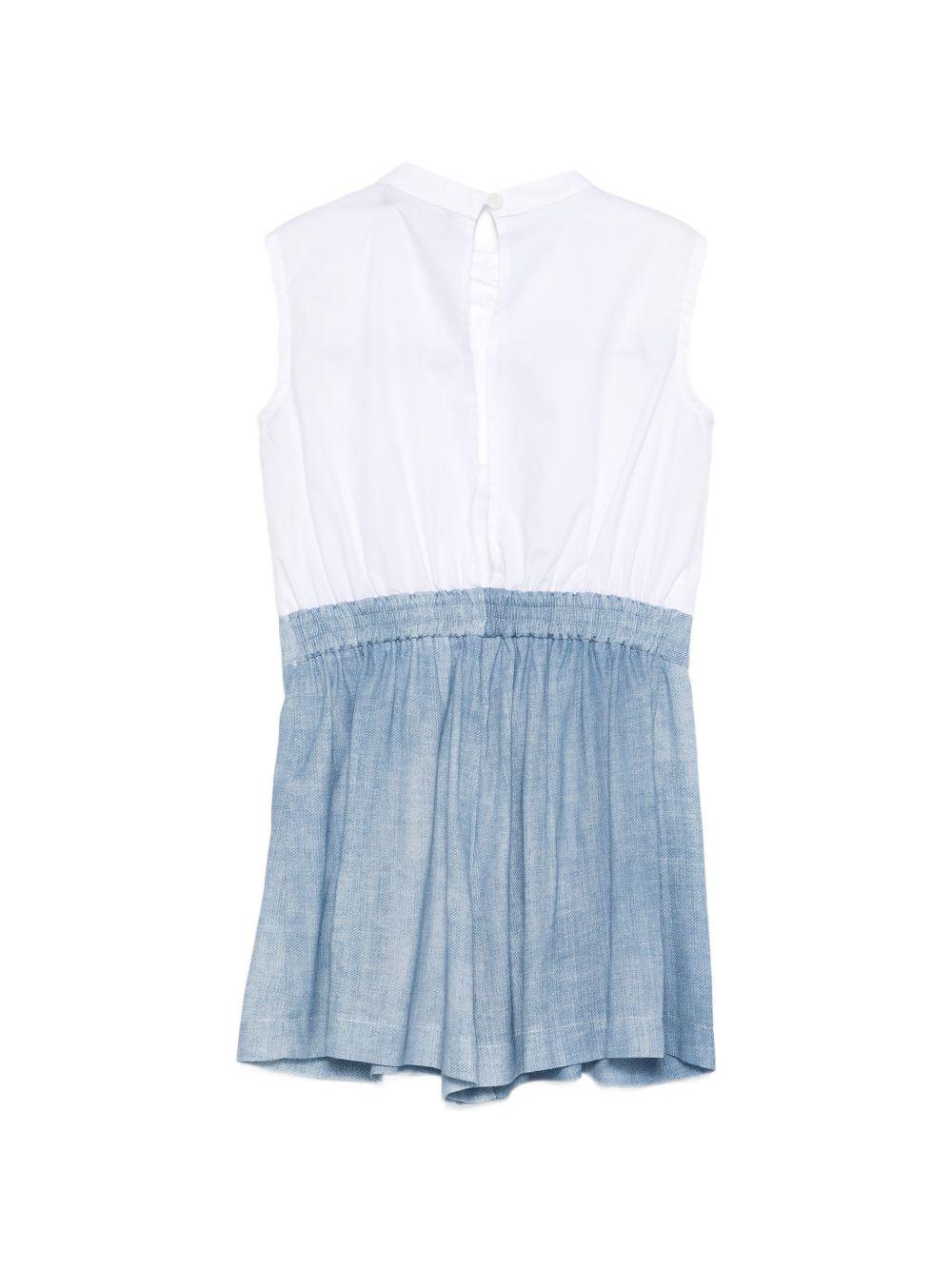 Abito per bambina Ermanno Scervino Junior multicolor con dettagli ricamati Z1G200 7116 0099 ERMANNO SCERVINO KIDS 
