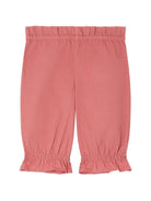 Pantaloni per neonata Bonpoint rosa con dettagli con ruches S06XPAW00003 053A BONPOINT 