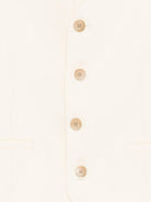 Gilet per bambino Emporio Armani Kids bianco con scollo a V EB000905 AF21040 U1079 EMPORIO ARMANI KIDS 