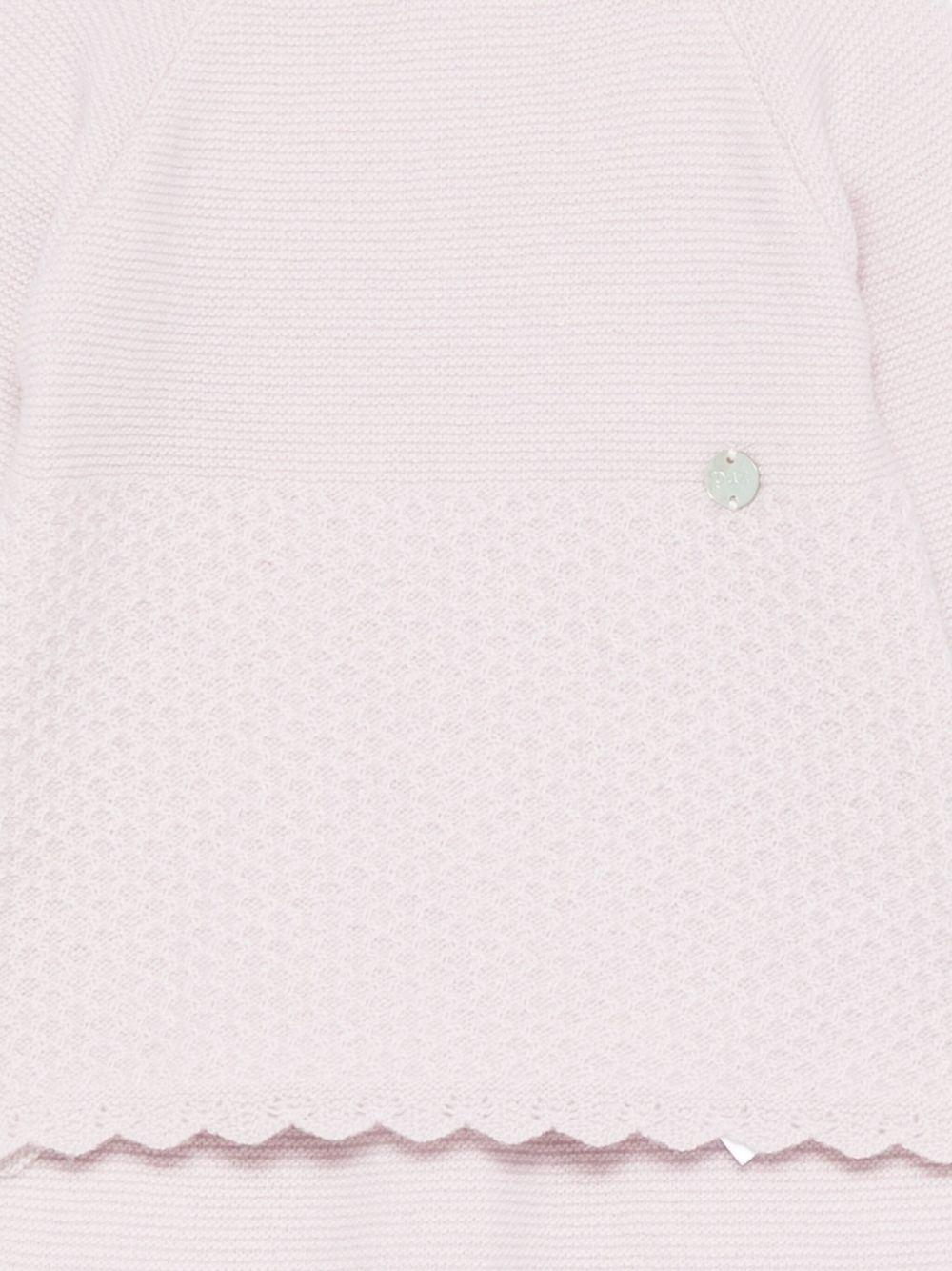 Set maglione e pantaloni per neonata Paz Rodríguez rosa con chiusura con bottoni 003-113158 37 H109 PaZ RODRIGUEZ 