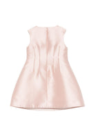 Abito per bambina Elie Saab Junior rosa con decorazioni sulle spalle EFAB114TS0807 PNK ElIE SAAB KIDS 