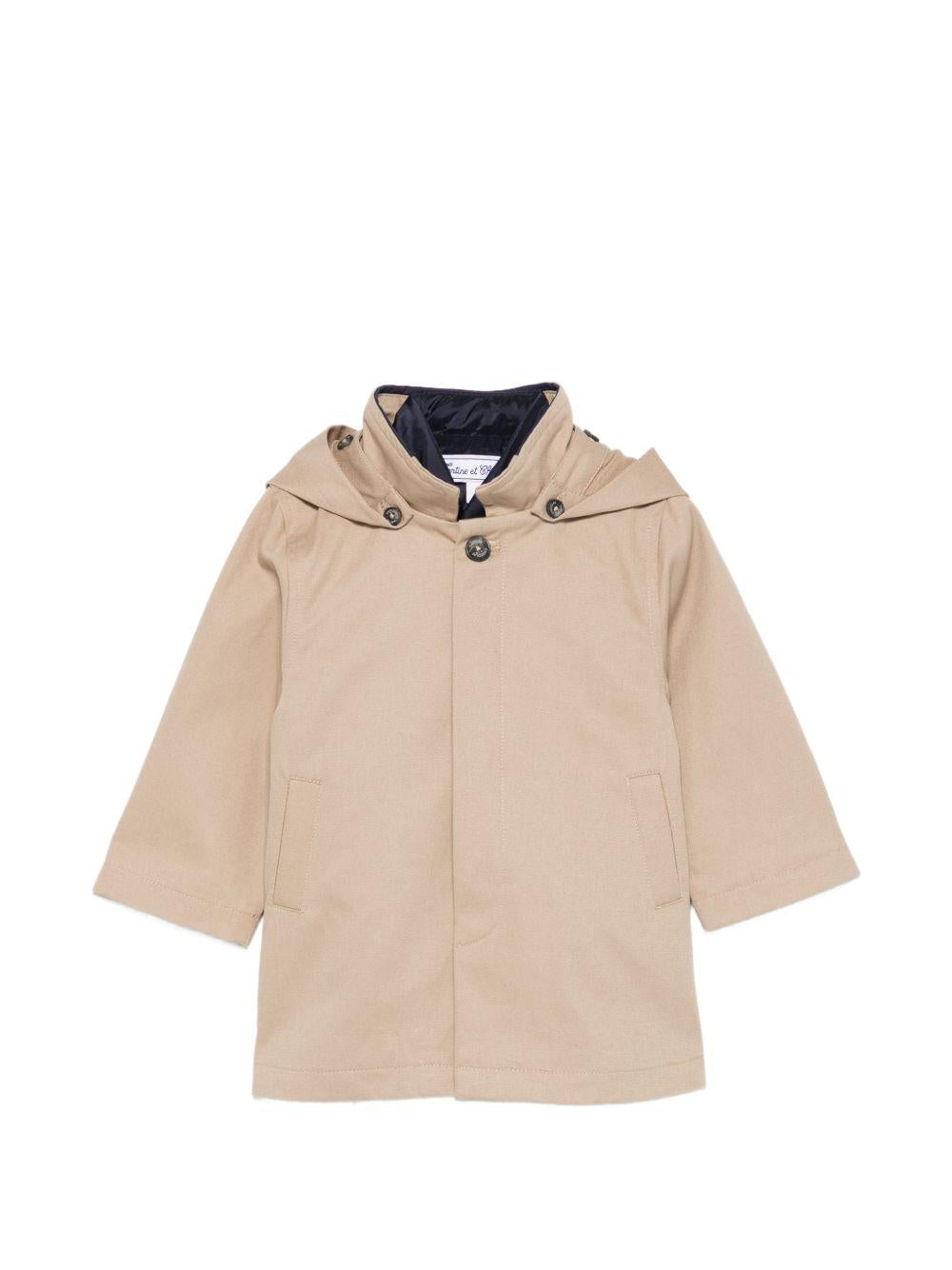 Giubbino per neonato Tartine & Chocolat beige con tasche frontali CC44011 17 TArtine & Chocolat KIDS 