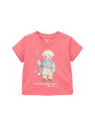 T-shirt per neonati Polo Ralph Lauren Kids rosa con motivo Polo Bear 320B18890 001 Ralph Lauren kids 