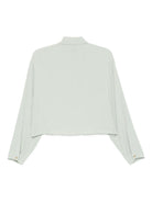 Camicia per donna Alyisi verde con chiusura a bottoni 165226 A5051 MENT ALYSI 