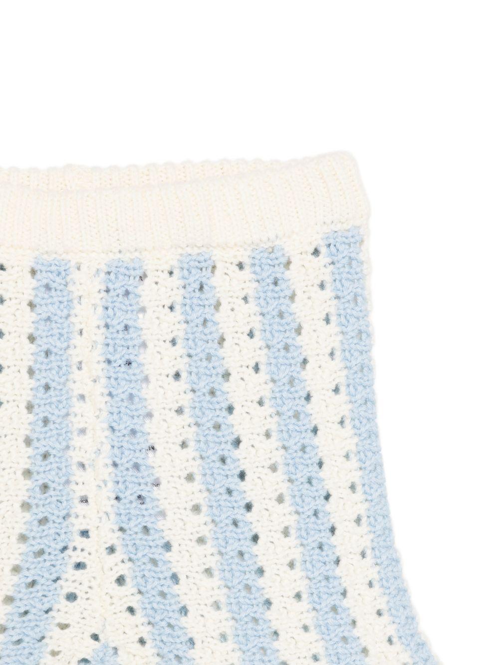 Shorts per neonata Louise Misha multicolore con lavorazione a uncinetto FRC-S26-S0259 BLUE LOUISE MISHA 