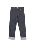 Jeans per bambino Gucci Kids blu con risvolto 826644XDDCE 4759 GUCCI KIDS 