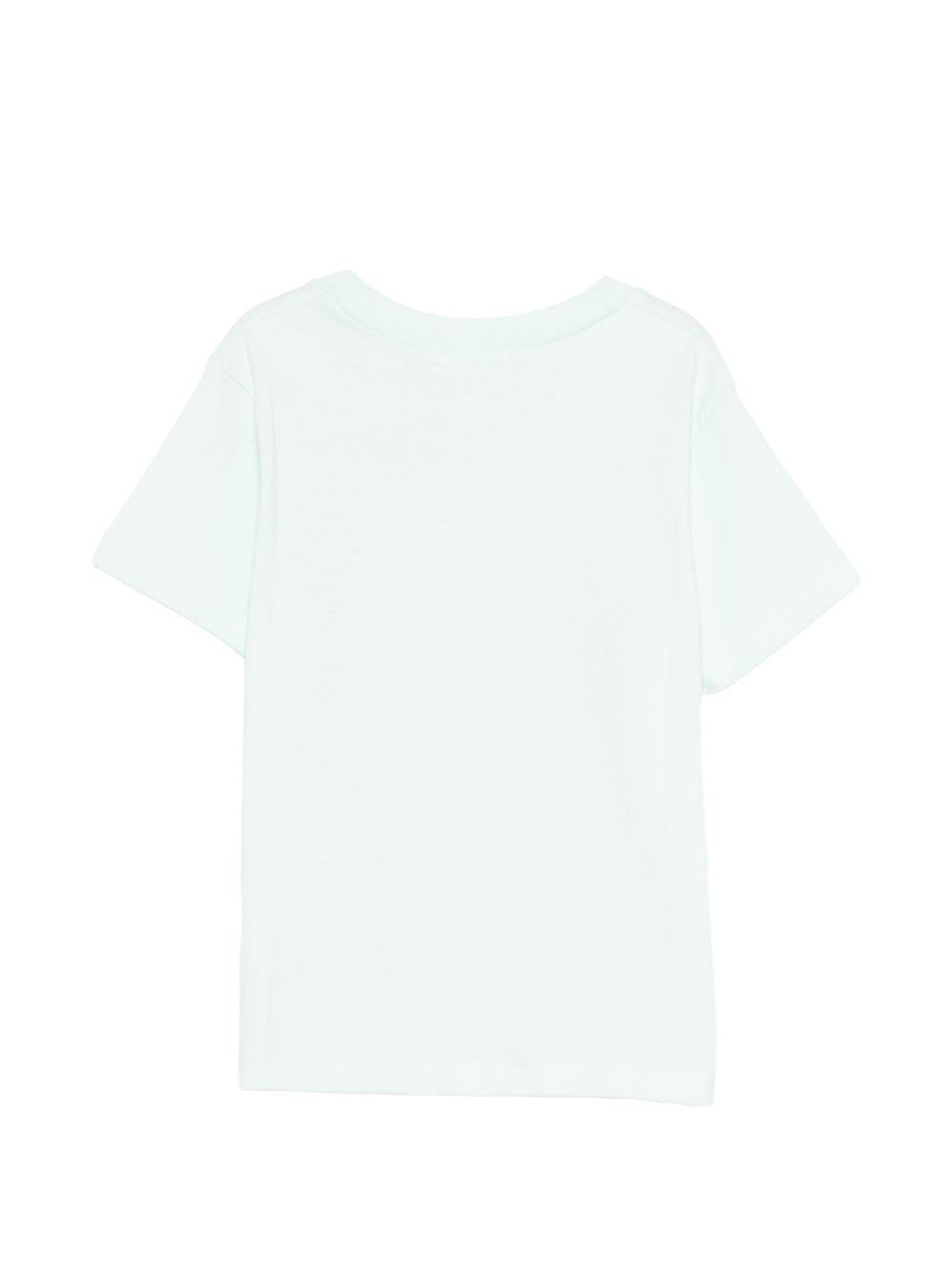 T-shirt per bambino Billieblush azzurro con dettaglio grafico sul petto U21689 73A BILLIEBLUSH KIDS 