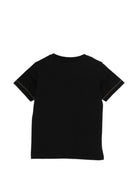 T-shirt per bambino Missoni Kids nera con logo sul davanti MY8P51 Z3672 930 MISSONI KIDS 
