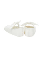Ballerine per neonata Monnalisa bianco con fiocco 73F005 6135 0001 MONNALISA 