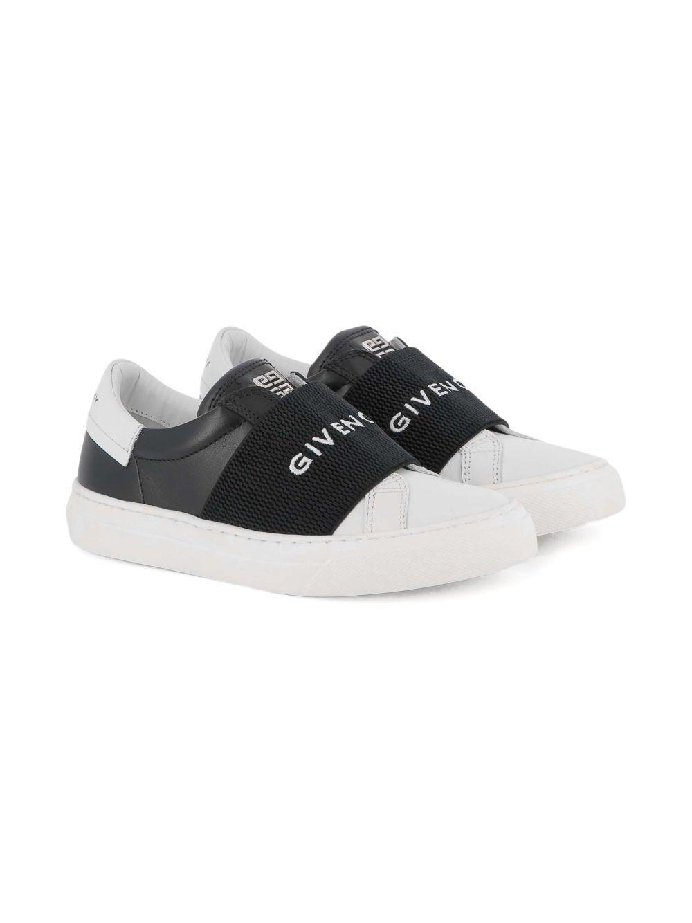 Sneakers per bambino Givenchy Kids bianco senza lacci H30910 09B GIVENCHY KIDS 
