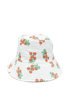 Cappello da pescatore per bambino Bobo Choses azzurro con stampa pomodoro all-over B126AI020 611 BOBO CHOSES KIDS 