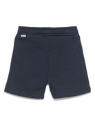 Bermuda per neonato Boss Kidswear blu con stampa con logo J52086 849 BOSS KIDS 