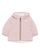 Giubbino per neonata K-Way Kids rosa con design reversibile K7132PW B3C K-WAY KIDS 