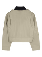 Giacca per bambina Givenchy Kids beige con tasche applicate H31133 192 GIVENCHY KIDS 