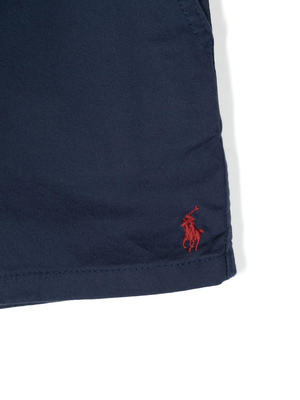 Shorts per bambino Polo Ralph Lauren Kids blu con caratteristico motivo Polo Pony 322855350 011 Ralph Lauren kids 