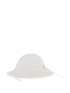 Cappello per bambina Chloé Kids bianco con ricamo floreale C20916 117 CHLOE' KIDS 