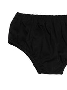 Abito per bambina Balmain Kids nero con ruches BY1092 Z3672 930BC BALMAIN KIDS 