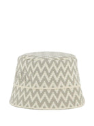 Cappello da pescatore per bambino Lanvin Enfant beige con motivo a chevron N30356 N52 LANVIN KIDS 