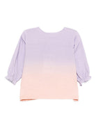 T-shirt per neonata Molo multicolore con stampa di gatto 4W25A401 4981 MOLO 
