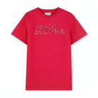 Abito per bambina The Marc Jacobs Kids rosso modello T-shirt con decorazione W60718 437 THE MARC JACOBS KIDS 