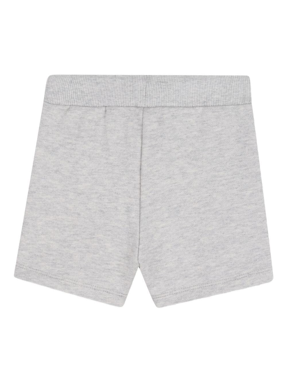 Set t-shirt e shorts per neonato Kenzo Kids grigio con dettaglio stampa K61708 A16 KENZO KIDS 