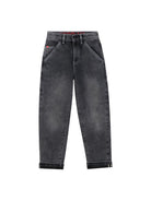 Jeans per bambino Hugo Kids grigi con effetto schiarito G00988 Z21 Hugo KIDS 